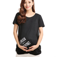 Maternity Tops Nursing Pregnancy T-shirts Cute Baby Printed Clothes For Pregnant P18 J4U66