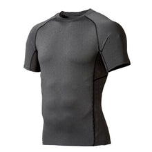 Men Compression Skin Under Base Layer Tops Tight Short Sleeve Jersey T-Shirt J4U66
