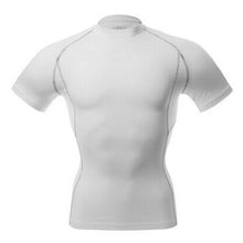 Men Compression Skin Under Base Layer Tops Tight Short Sleeve Jersey T-Shirt J4U66