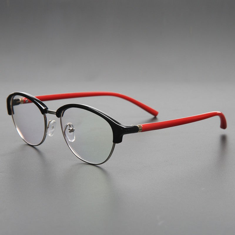 Men Glasses Frame Titanium Eyeglasses Optical Glasses Frame Reading Clear Glasses suit Prescription Eyewear Lenses LY6 J4U66