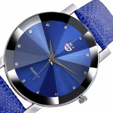 Men Luxury Stainless Steel Quartz Military Sport Leather Band Dial Wrist Watch J4U66