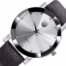 Men Luxury Stainless Steel Quartz Military Sport Leather Band Dial Wrist Watch J4U66