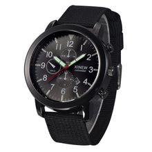 Men Luxury Watches XIBrand Mens Military Quartz Army Watch Black Dial Date Luxury Sport Nylon Wrist Watch Relogio Masculino J4U66