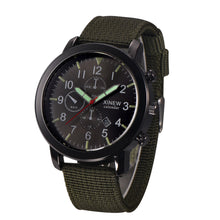 Men Luxury Watches XIBrand Mens Military Quartz Army Watch Black Dial Date Luxury Sport Nylon Wrist Watch Relogio Masculino J4U66