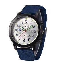 Men Luxury Watches XIBrand Mens Military Quartz Army Watch Black Dial Date Luxury Sport Nylon Wrist Watch Relogio Masculino J4U66