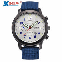 Men Luxury Watches XIBrand Mens Military Quartz Army Watch Black Dial Date Luxury Sport Nylon Wrist Watch Relogio Masculino J4U66