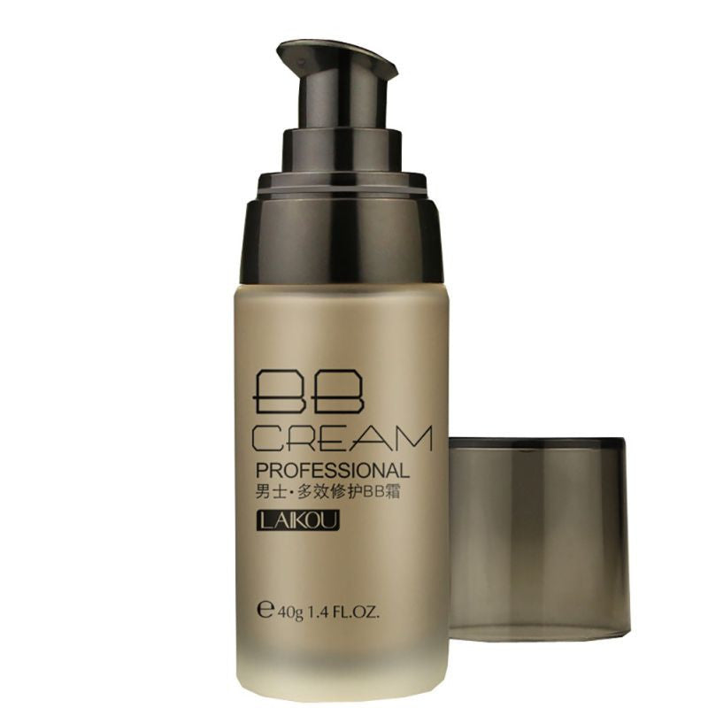 Men Makeup BB Cream Whitening Moisturizer Liquid Concealer Sun Block Foundation Maquillage 40g J4U66