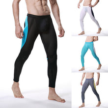 Men Modal Long Johns Mesh Thermal Pants Elastic Trousers Thermal Underwear Leggings M-XL J4U66