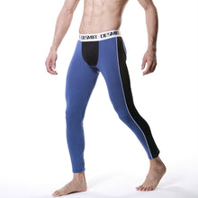 Men Modal Long Johns Spice Mesh Warm Thermal Trousers Underwear Legging Pants J4U66