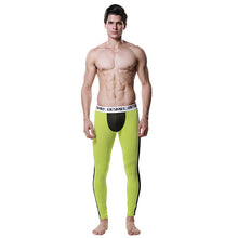 Men Modal Long Johns Spice Mesh Warm Thermal Trousers Underwear Legging Pants J4U66