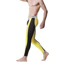 Men Modal Long Johns Spice Mesh Warm Thermal Trousers Underwear Legging Pants J4U66