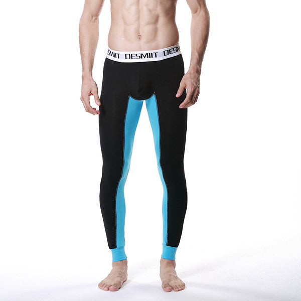 Men Modal Long Johns Warm Thermal Underwear Pants Elastic Trousers Bottoms Size M L XL J4U66