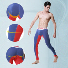 Men Modal Long Johns Warm Thermal Underwear Pants Elastic Trousers Bottoms Size M L XL J4U66