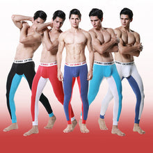 Men Modal Long Johns Warm Thermal Underwear Pants Elastic Trousers Bottoms Size M L XL J4U66