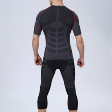 Men Pants Compression S Fittness Base Layers Skin Tights Cropped Tops J4U66