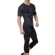 Men Pants Compression S Fittness Base Layers Skin Tights Cropped Tops J4U66