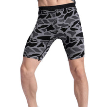 Men S Compression Wear Short Pants Animal Print Short Pants J4U66