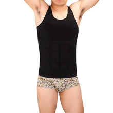 Men Shaper Vest Body Slimming Tummy Belly Waist Girdle Shirt Shapewear Underwear J4U66