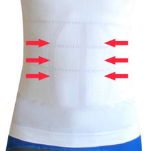 Men Shaper Vest Body Slimming Tummy Belly Waist Girdle Shirt Shapewear Underwear J4U66