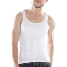 Men Shaper Vest Body Slimming Tummy Belly Waist Girdle Shirt Shapewear Underwear J4U66