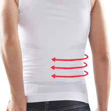 Men Shaper Vest Body Slimming Tummy Belly Waist Girdle Shirt Shapewear Underwear J4U66
