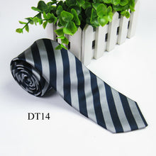 men silk vogue necktie tie wedding classic jacquard woven plain skinny lot color J4U66