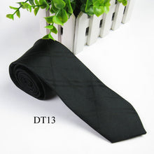 men silk vogue necktie tie wedding classic jacquard woven plain skinny lot color J4U66