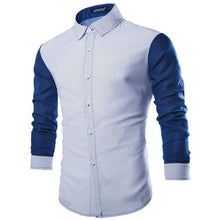 Men Slim Fit Dress Shirts Celebrity Fashion Business Casual Long Sleeve Fomal Shirt Top  J4U66