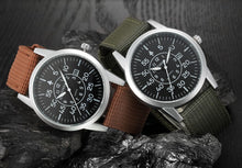 Men Stainless Steel Military Sport Date Analog Quartz army Style Wrist Watch J4U66