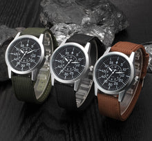 Men Stainless Steel Military Sport Date Analog Quartz army Style Wrist Watch J4U66
