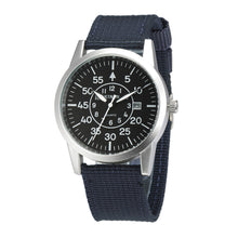 Men Stainless Steel Military Sport Date Analog Quartz army Style Wrist Watch J4U66
