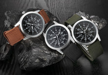 Men Stainless Steel Military Sport Date Analog Quartz army Style Wrist Watch J4U66