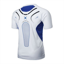 Men T-shirt Muscle Quick Dry Stretch Top Tee Shirt J4U66