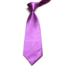 Men Ties Stylish Classic Solid Plain Polyester Silk Jacquard Woven Tie NecktieJFY66