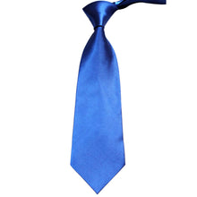 men ties stylish classic solid plain polyester silk jacquard woven tie necktie J4U66