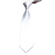 Men Ties Stylish Classic Solid Plain Polyester Silk Jacquard Woven Tie NecktieJFY66
