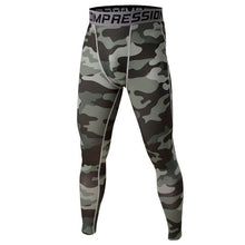 Men Tights Adult Pants Compression Performance Body Fit Leggings TrousersJFY66