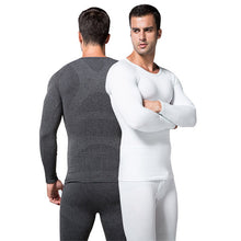men tshirt boys ultra soft body shapercompression thermal long sleeve under t-shirts top J4U66