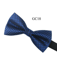 Men Tuxedo Classic Bowtie Woven Dots Bow Tie Necktie Novelty Wedding Adjustable J4U66