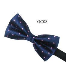 Men Tuxedo Classic Bowtie Woven Dots Bow Tie Necktie Novelty Wedding Adjustable J4U66