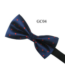 Men Tuxedo Classic Bowtie Woven Dots Bow Tie Necktie Novelty Wedding Adjustable J4U66