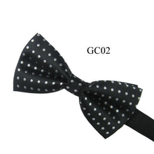 Men Tuxedo Classic Bowtie Woven Dots Bow Tie Necktie Novelty Wedding Adjustable J4U66