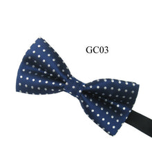 Men Tuxedo Classic Bowtie Woven Dots Bow Tie Necktie Novelty Wedding Adjustable J4U66