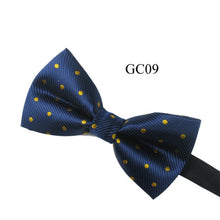 Men Tuxedo Classic Bowtie Woven Dots Bow Tie Necktie Novelty Wedding Adjustable J4U66