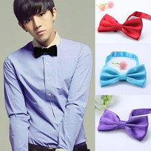 Men Tuxedo Wedding Bowties Charmeuse Adjustable Satin Party Classic Bow Ties Necktie J4U66