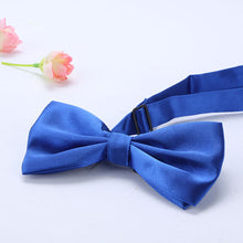 Men Tuxedo Wedding Bowties Charmeuse Adjustable Satin Party Classic Bow Ties Necktie J4U66