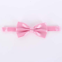 Men Tuxedo Wedding Bowties Charmeuse Adjustable Satin Party Classic Bow Ties Necktie J4U66