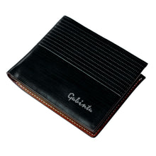Men Wallets leather Bifold purse with coin pocket black brwon wallet Men Card Cash Holder bag multifunction  J4U66