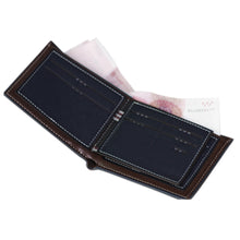 Men Wallets leather Bifold purse with coin pocket black brwon wallet Men Card Cash Holder bag multifunction  J4U66