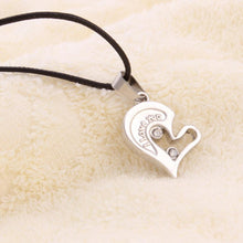 Men Women Lover Couple Necklace I Love You Heart Shape Pendant Necklaces Fashion Jewelry J4U66